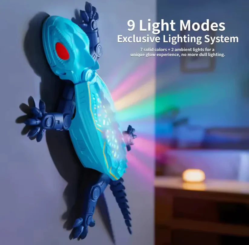 Realistic Robot Gecko Toy – Wall-Climbing Electronic Lizard Prank Toy
