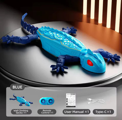 Realistic Robot Gecko Toy – Wall-Climbing Electronic Lizard Prank Toy