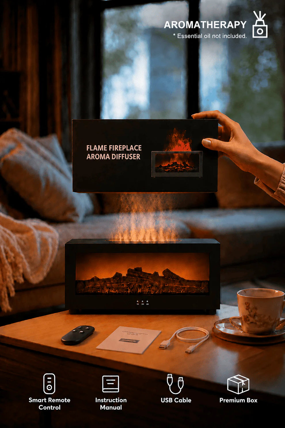 PureVibesCo Aroma Diffuser