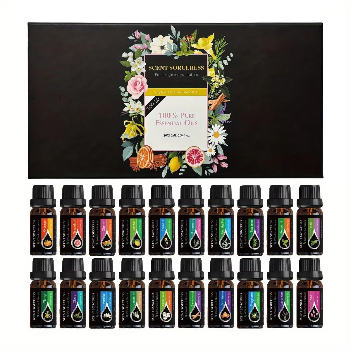20 Piece Essential Oil Set