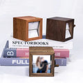 Wooden Photo Flipper Frame