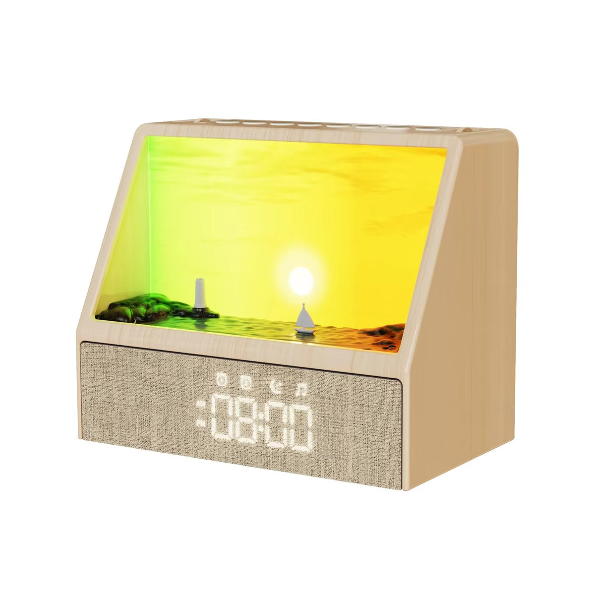 Sunrise Alarm Clock: Wake Up Light, White Noise, Bluetooth Speaker, Sleep Aid Night Light